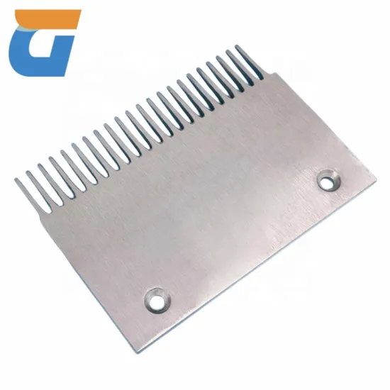 Universal XAA453AV Elevator Accessories: Kone, Otis Combi Plate in Aluminum Alloy with 22 Teeth for Kone and Xizi Escalators