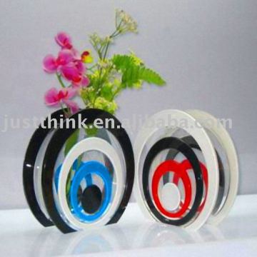 customized acrylic decorative flower vase FZ-VS-003