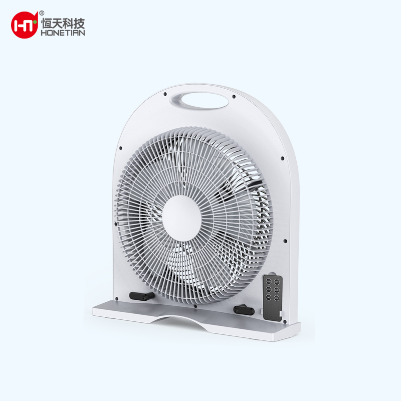 HONETIAN new mode 4 speeds 8 timer remote control custom colors indoor plastics 12 inches table electric fan