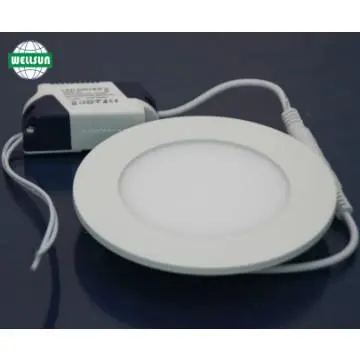 6W high quality round led panel lights
