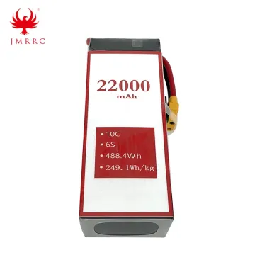 22.2V 6S 22000mAh Lipo Battery High Density Semi Solid Lithium Lon Battery For Drone JMRRC