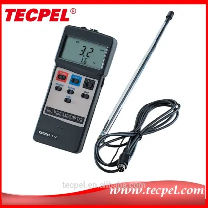 AVM-714 hot wire anemometer in speed measuirng instruments
