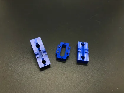 Machining of blue zirconia ceramic jaw components