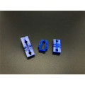 Blue zirconia ceramic V-groove parts for optical fiber fusion splicer