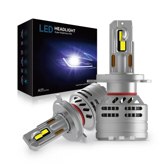 Super Bright 120W LED Headlight Kit with CANBUS 20000LM for H4 H7 H8 H11 9005 9006 9012 HIR2