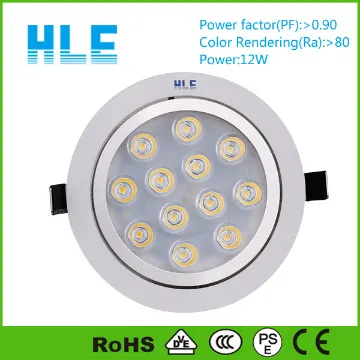 135mm diameter led recessed downlight