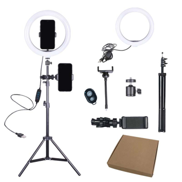 LED Ring Light with Tripod Phone Holder