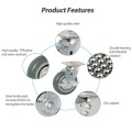 Heavy-Duty High Elastic Side Brake Casters Wheel