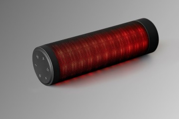 Bluetooth speakers RLS002 Hi-Fi portable wireless stereo speaker with 7 led visual module and build-in microphone