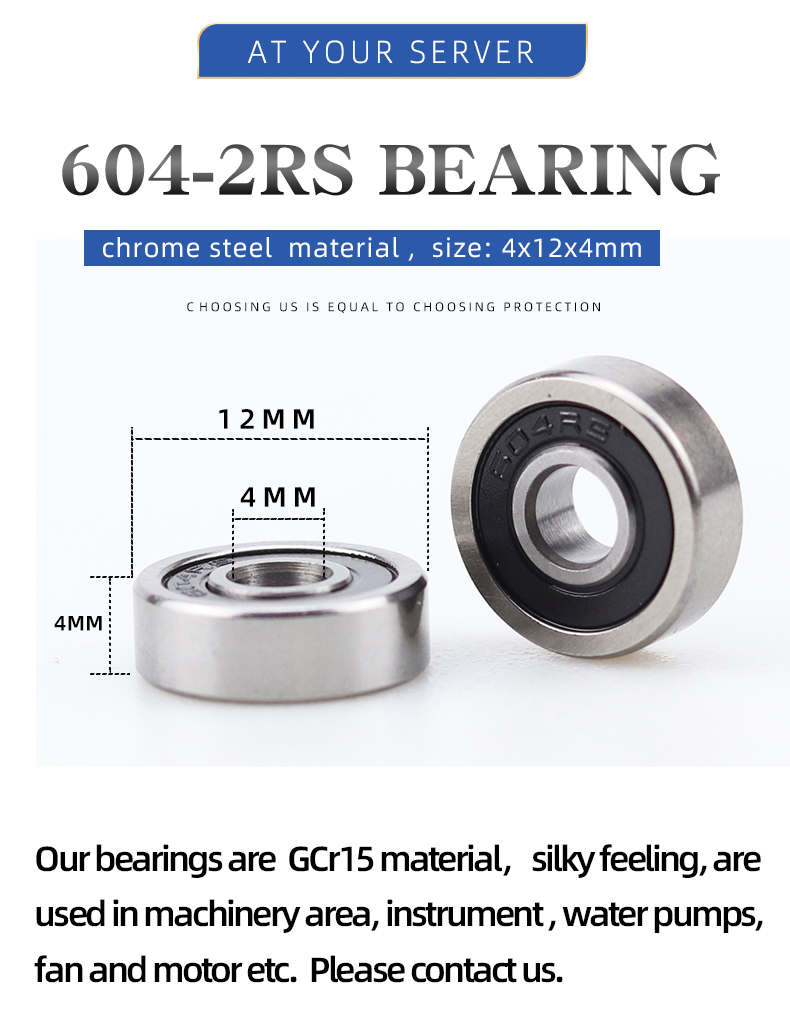 604 2RS bearing