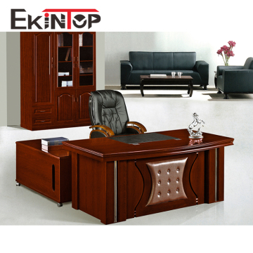 MDF Office Furniture 1.6m Boss CEO Desk Table with Locking Drawers