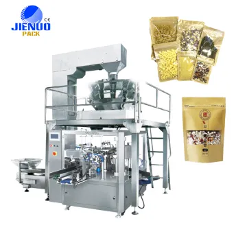 GD8-200B Automatic Premade Stand Up Zipper Pouch Bag Doypack Packing Machine