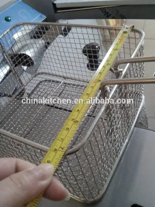 Counter top mini electric fryer