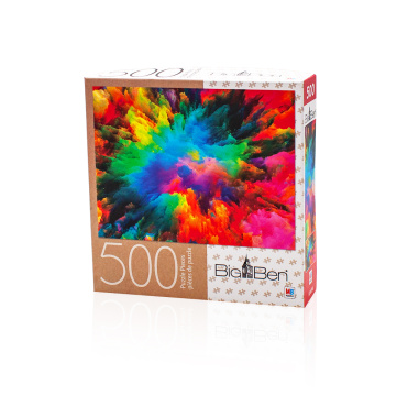 2021 Großhandel benutzerdefinierte Puzzle 500pcs