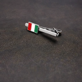 Custom Fashion Men's Captain Superhero round Shape Tie Bar Clips Luxury Luxury Enamel Metal Tie Pins for Weddings
