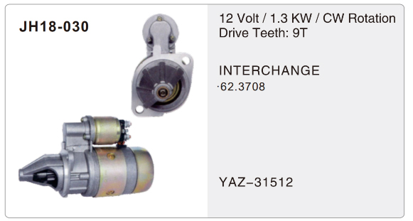 Lada car starter-JH18-030-X