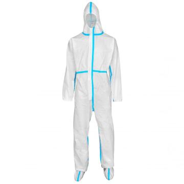 Disposable Type 3b/4b/5b/6b Protective Chemical Coverall