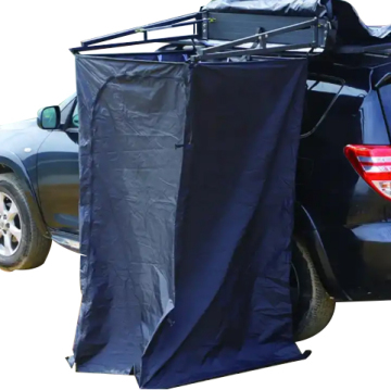 Outdoor Camping: Side-Foldable, Waterproof Shower Tent