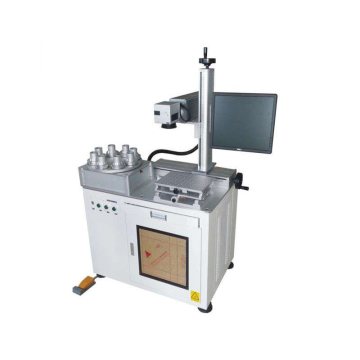 Cylinder Rotating Fiber Laser Marking Machine