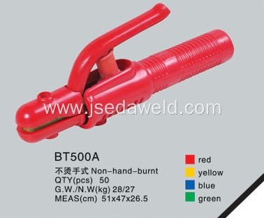 Non Hand Burnt Type Electrode Holder BT500A