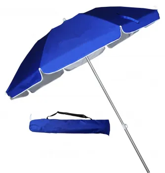 Custom Portable Outdoor Sunshade Umbrella for Beach, Lawn, Balcony, and Picnics