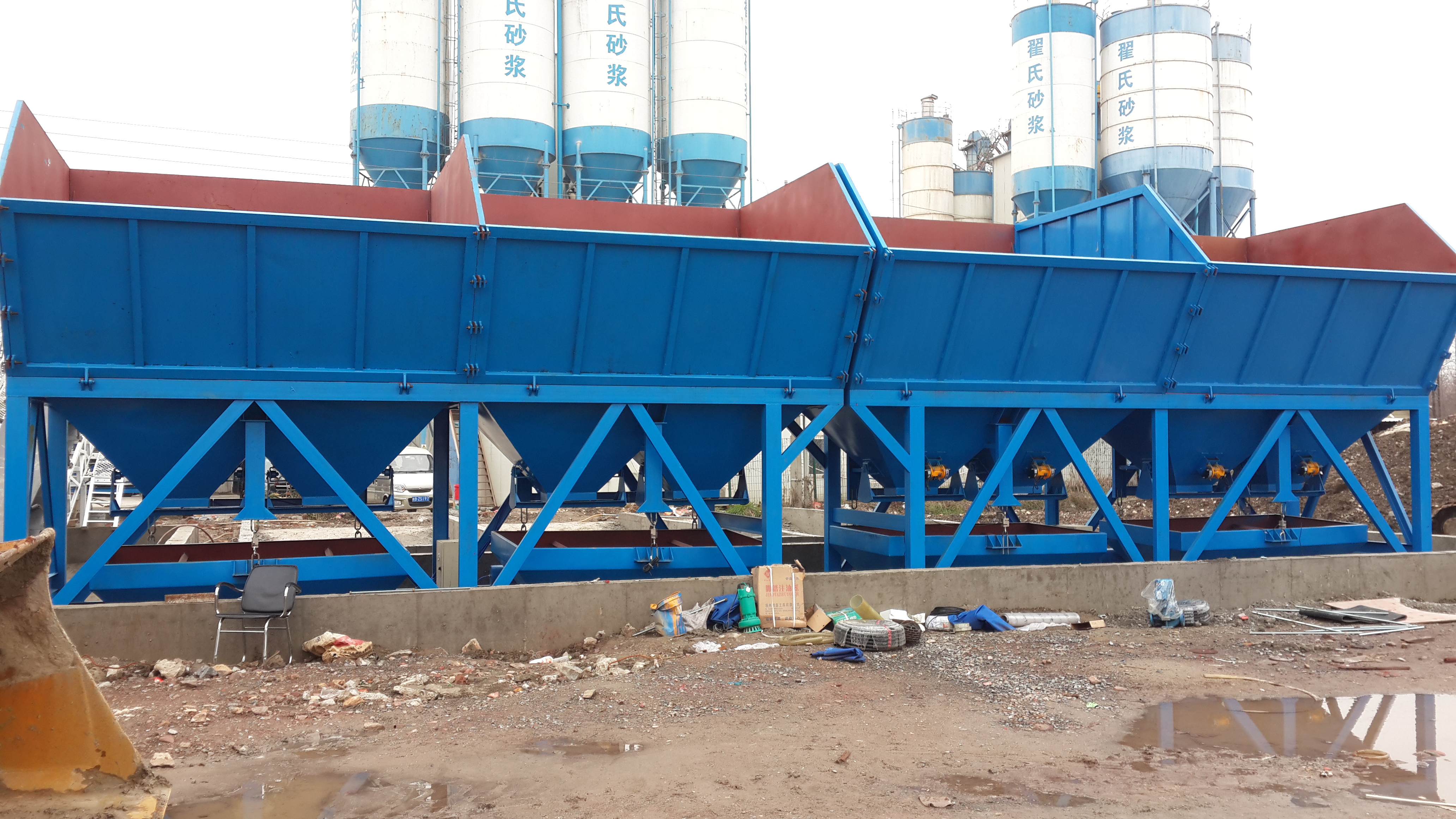 Aggregate cement automatic batching machine for sale