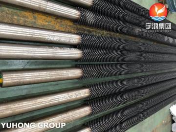 ASTM A213 T9 Alloy Steel Studded Fin Tube