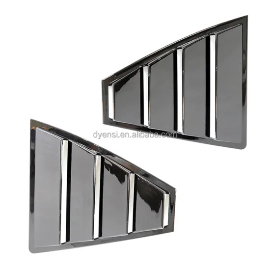 2016-2020 Hyundai Elantra Quarter Window Louver Shutter for Side Window Shield Air Vent Cover Trim Deflector Scoop