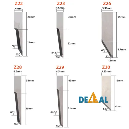 Z11 ZUND Double-edged Drag Knife for ZUND Cutting Systems
