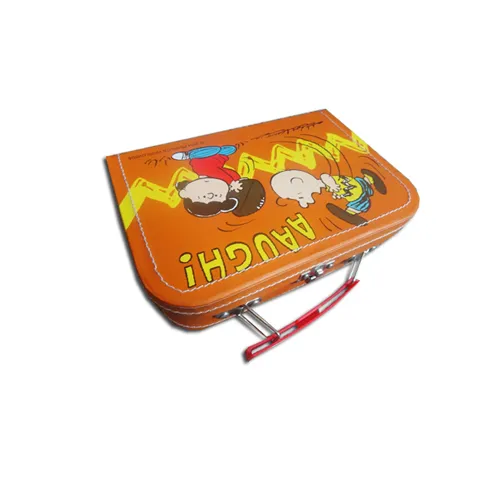 Carrying Case Chipboard Mini Gift Suitcase
