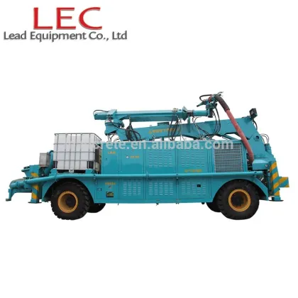 HSC3016 tunnel construction concrete spray robot telescope arm shotcrete system