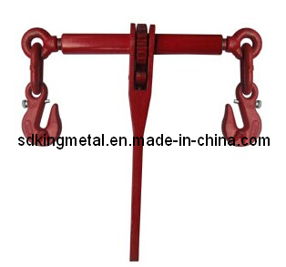 Painted Red European Type Ratchet Load Binder