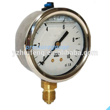 For Harsh Environment Conditions Normal Use Hydraulic Oil Pressure Gauge