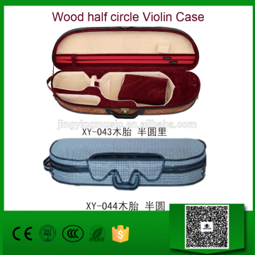XY-043/XY-044 Wood half circle Violin Case