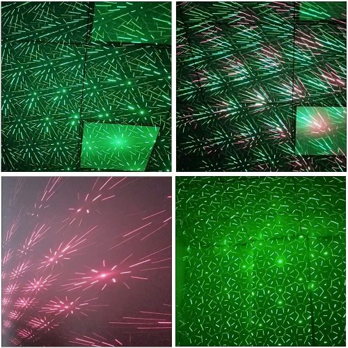 LED Laser Sound Activated Strobe Lights