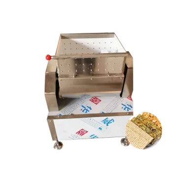 Best Quality Peanut Crisp Candy Making Machine: Puffed Rice Candy Mixer & Cereal Bar Equipment