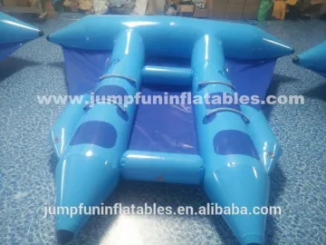 Water Sport Inflatable Fly Fish/Banana Flying Fish Boat sale with CE pump