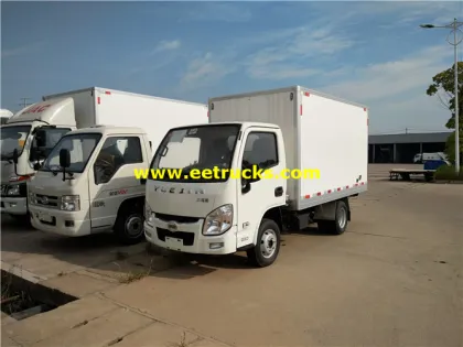 Yuejin Gasoline Refrigerated Van Vehicles