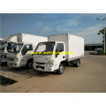 Yuejin Gasoline Refrigerated Van Vehicles