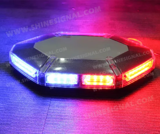 Magnet Mounted on The Top of Vehicle Hexagon LED Warnng Light (M109)
