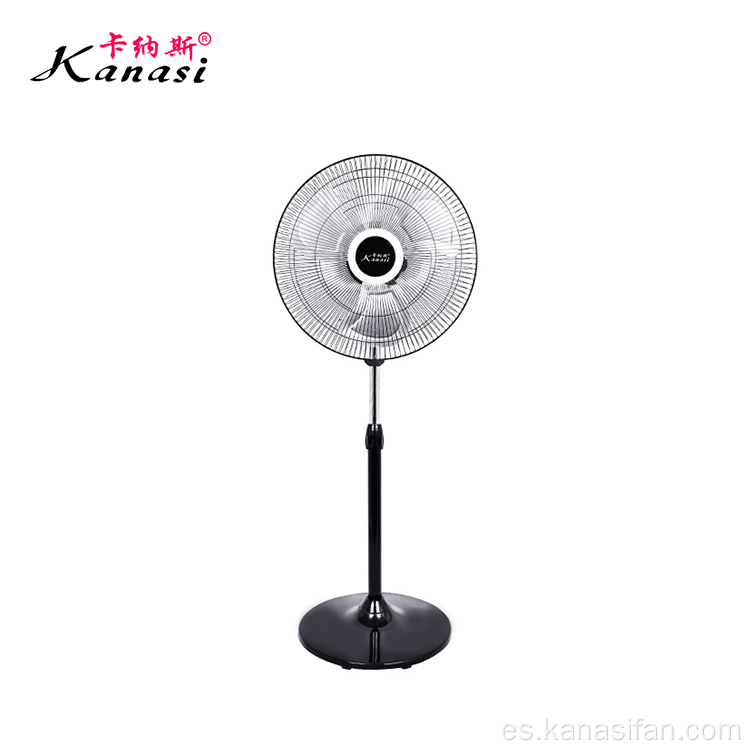 Ventilador de soporte de enfriamiento de metal silencioso con aluminio