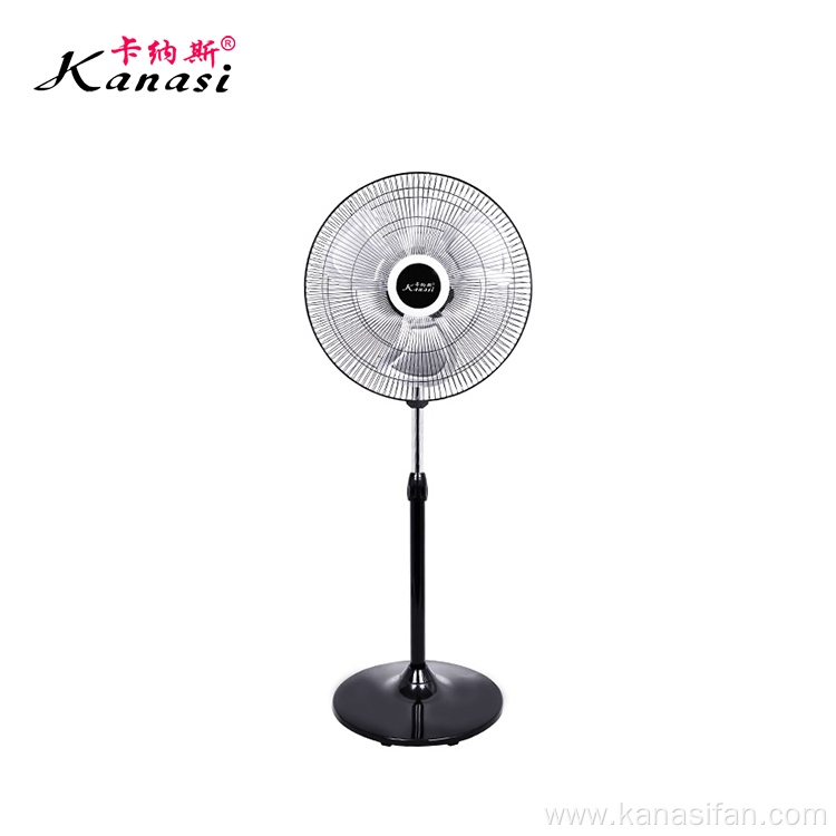 silent Metal cooling Stand Fan With Aluminum