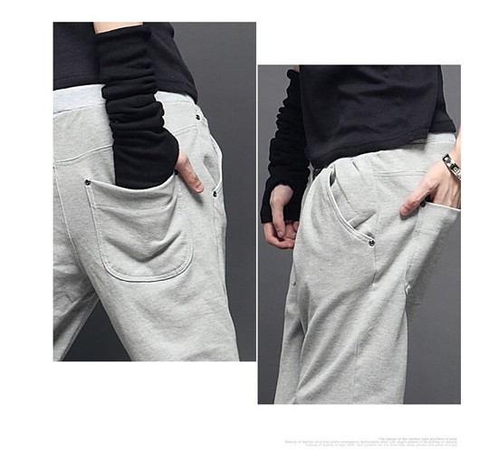 Fashion Boy New Style Slim Comfortable Casual Cotton Long Pants