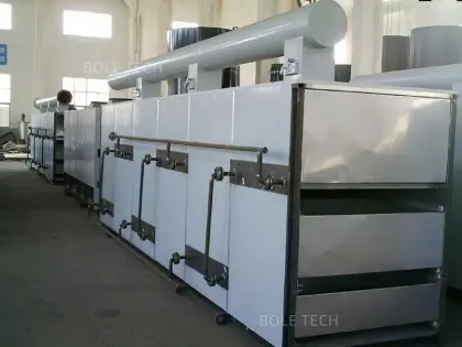 Vegetable mesh belt dryer Food conveyor belt dryer