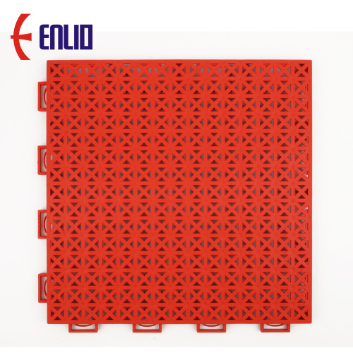 Ladrilhos de quadra intertravados de piso de quadra de basquete comercial