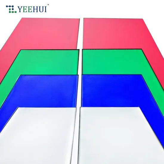 Transparent Acrylic RGB LED Ceiling Panel Lights for RV - 12 Volt