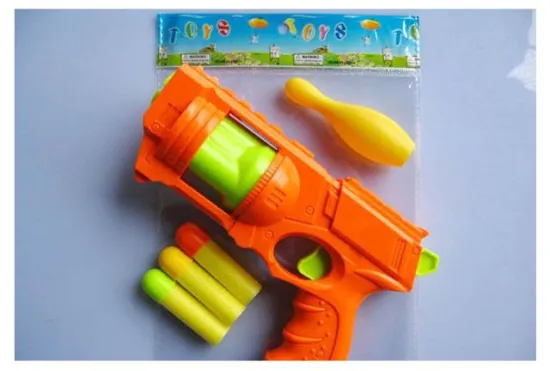 EVA GUN WITH BOWLING BALL