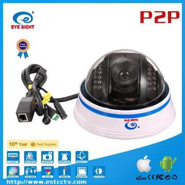 Hot P2P Megapixel Dome IP Camera