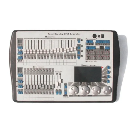 DMX Touch Drawing Controller - New Design for 1024 Channel DJ Disco Stage Lighting