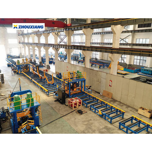 Assembly Steel Structure Production Line For H Beams